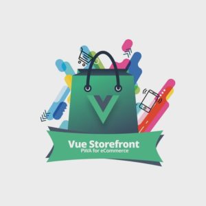 Ngay đến thiết kế logo của Vue Storefront cũng đủ cho thấy đội ngũ phát triển nền tảng này kết Vue.js thế nào :)